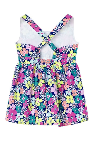 Jurk en Onderbroek  - Blauw en multicolor