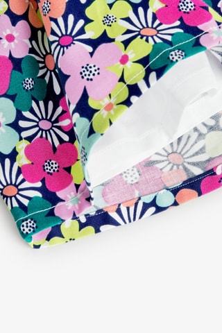 Jurk en Onderbroek  - Blauw en multicolor
