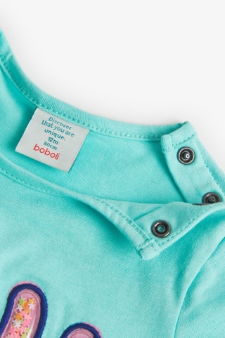 T-shirt  - Zeegroen