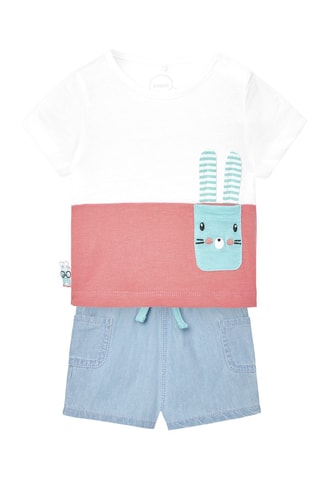 T-shirt en Short  - Wit