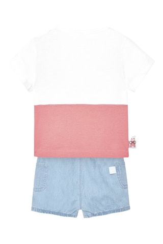 T-shirt en Short  - Wit