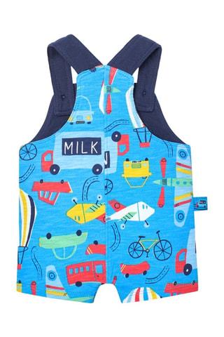 T-shirt en Tuinshort  - Wit