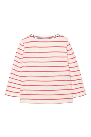 T-shirt  - Wit en rood