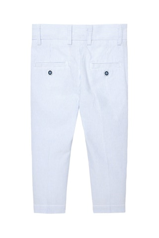 Broek  - Wit en blauw