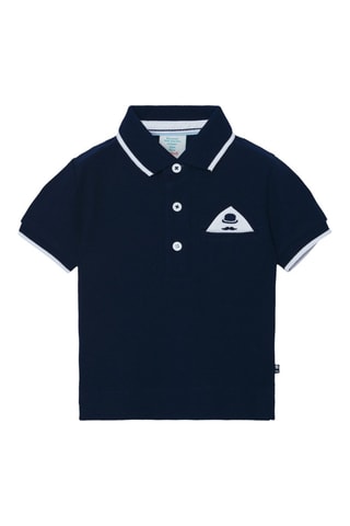 Polo  - Marineblauw