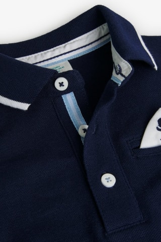 Polo  - Marineblauw