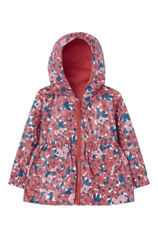 Dubbelzijdige Parka met Capuchon - Bordeauxrood en donkerroze