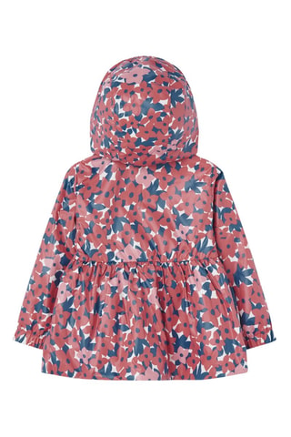 Dubbelzijdige Parka met Capuchon - Bordeauxrood en donkerroze