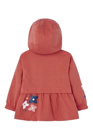 Dubbelzijdige Parka met Capuchon - Bordeauxrood en donkerroze