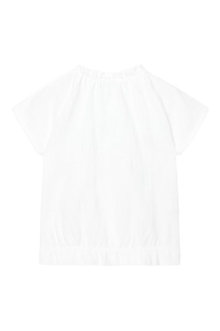 T-shirt  - Wit en multicolor