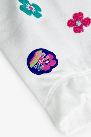 T-shirt  - Wit en multicolor