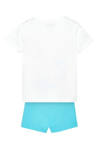 T-shirt en Short  - Wit