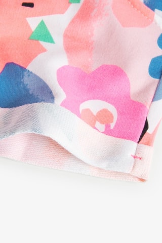 Short  - Wit en multicolor