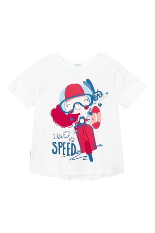 T-shirt  - Wit