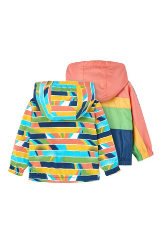 Dubbelzijdige Parka met Capuchon - Multicolor