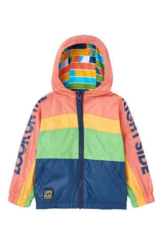 Dubbelzijdige Parka met Capuchon - Multicolor