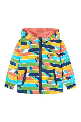Dubbelzijdige Parka met Capuchon - Multicolor