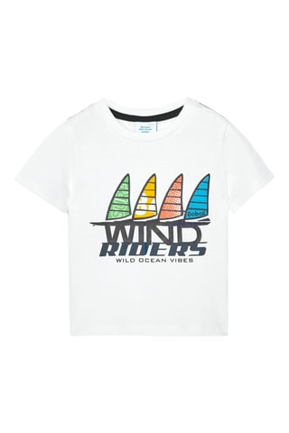 T-shirt en Broek  - Wit