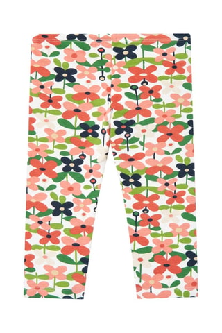 Legging  - Wit en multicolor