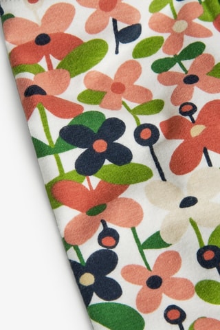 Legging  - Wit en multicolor