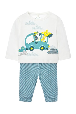 T-shirt en Broek - Wit
