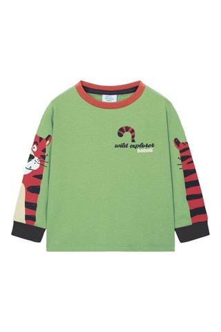 T-shirt  - Groen
