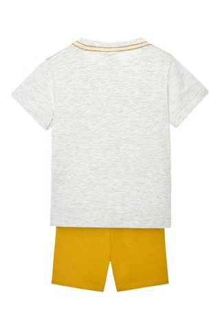 T-shirt en Short  - Ecru
