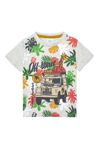 T-shirt en Short  - Ecru