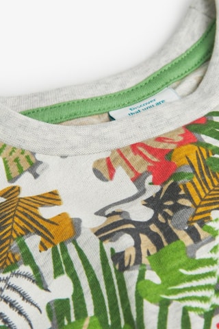 T-shirt  - Wit en multicolor