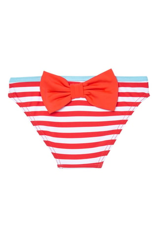 Bikinibroekje  - Rood en multicolor