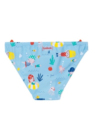 Bikinibroekje  - Blauw en multicolor