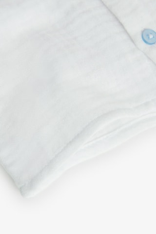 Overhemd en Short   - Wit en blauw