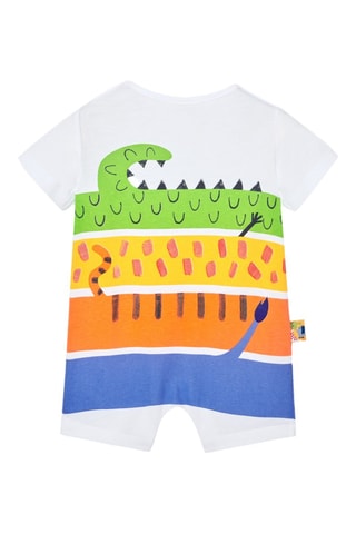 Kruippakje  - Wit en multicolor