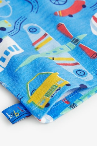 Sweater - Blauw en multicolor