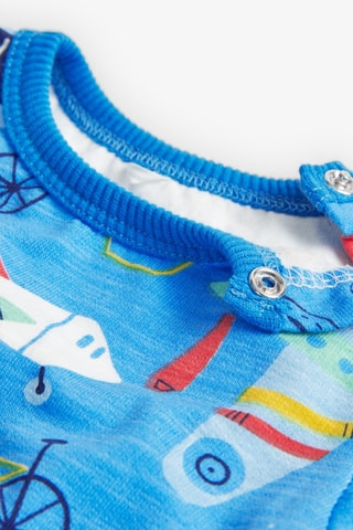 Sweater - Blauw en multicolor
