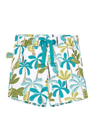 T-shirt en Short  - Lichtblauw en wit