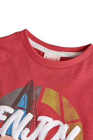 T-shirt  - Rood