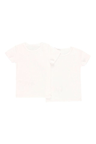 2 T-shirts  - Wit