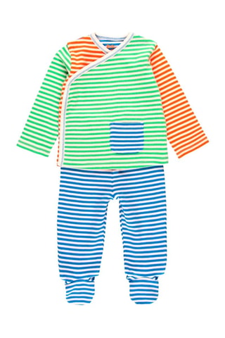 3-delige Set  - Wit en multicolor