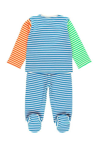 3-delige Set  - Wit en multicolor