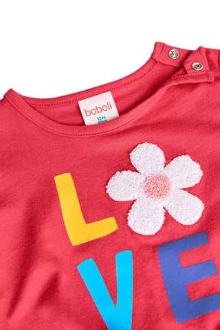 T-shirt  - Rood