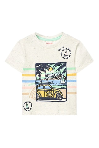 T-shirt  - Ecru