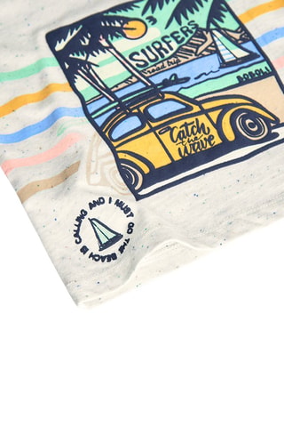 T-shirt  - Ecru