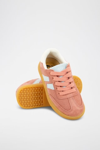 Sapatilhas em nobuck - Rosa-velho