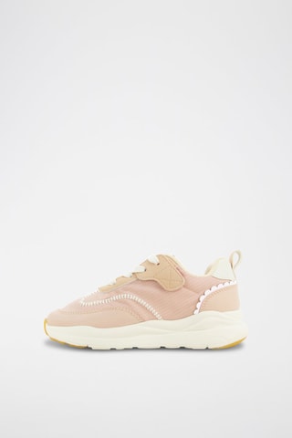 Sapatilhas em nobuck - Rosa-maquilhagem
