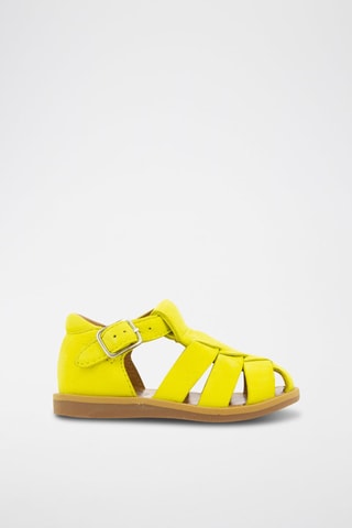 Sandales en nubuck Poppy Daddy SL - Jaune