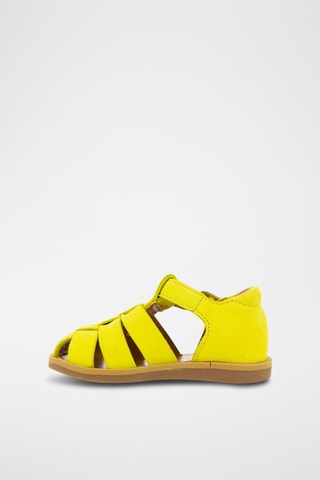 Sandales en nubuck Poppy Daddy SL - Jaune