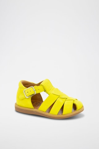 Sandales en nubuck Poppy Daddy SL - Jaune