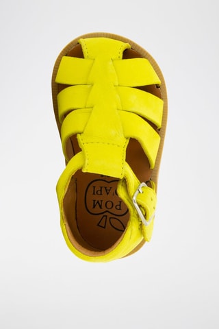 Sandales en nubuck Poppy Daddy SL - Jaune