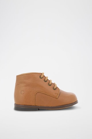 Botins em couro - Camel
